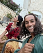 Krishan Naidoo and Natasha Jayahendry BTS ep204 Instagram Sep 15 2023.jpg (323 KB) Krishan Naidoo and Natasha Jayahendry behind the scenes of episode 204, Instagram, September 15, 2023
