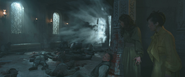 Jeaine and Chesmal lurk outside of the hall after murdering the warders, during the attack of the Black Ajah.