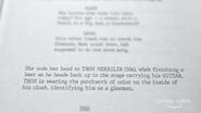 Script first look description