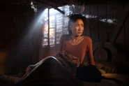 Episode 206: Min in her bed in a boarding house in the Foregate