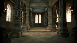 Warder statues