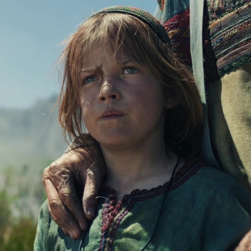 Young Adan portrayed by Atom Uniacke