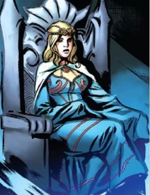 Eldrene ay Ellan ay Carlan, the last queen of Manetheren.