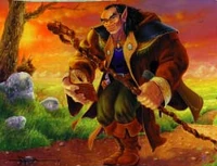 "Darkfriends, and Aes Sedai, and the Light knows what else. Or the Dark One. You are going to Tar Valon, and there is a very fine grove there, which I have heard the Aes Sedai tend well. In any case, there is more to see in the world than groves. You are truly ta'veren, Rand. The Pattern weaves itself around you, and you stand at the heart of it