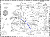 River Manetherendrelle map