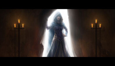 Moiraine Damodred returns, by Isabel Westling.