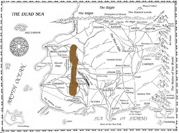 Mountains of Mist map