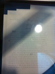 Eye of the World Manuscript