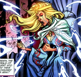 The death of Queen Eldrene