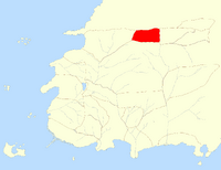 Location within the Westlands