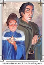 Moiraine and Lan by Todd Cameron Hamilton