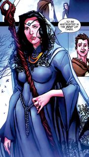 Moiraine from The Eye of the World Comic