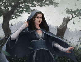 Moiraine painting