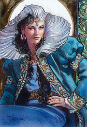 Moiraine Damodred Artwork by Terese Nielsen