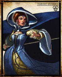 Moiraine embracing the power - portrait  by Seamas Gallagher