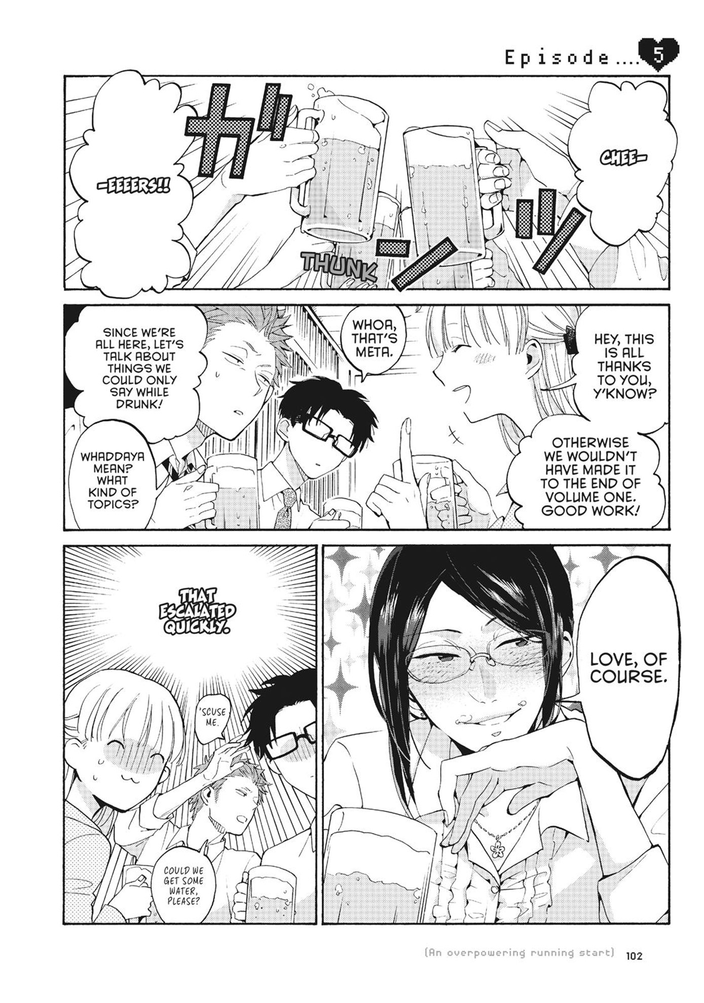 Wotakoi Love Is Hard for Otaku Manga Volume 5