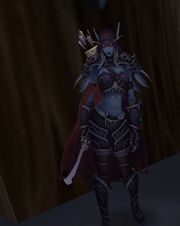 Сильвана в , незадолго до нападения Плети.