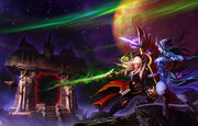 Krwawy Elf kontra draenei.jpg