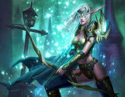 Ночной эльф охотник.