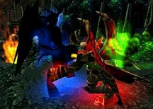 Pojedynek Illidana i Tichondriusa.