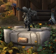 Statue à la mémoire de l'amiral Taylor à Port-Austral