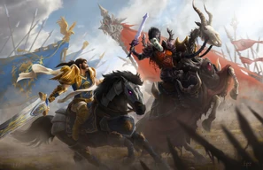 Wojna Przymierza z Hordą, moment przybycia bohaterów.