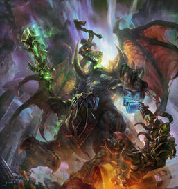 Thrall et Grom affrontent Mannoroth.jpg