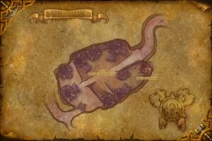 Plattegrond van de Cleft of Shadows in Cataclysm
