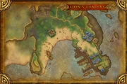 Lion's Landing Scenario térképe