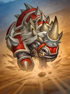 Akari tel qu'il apparaît dans Hearthstone : Les Jeux de Rastakhan