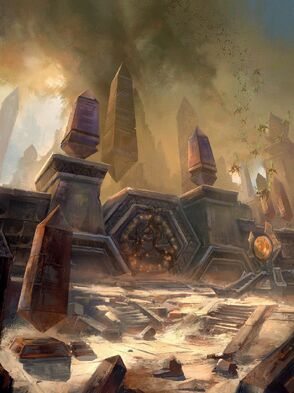 Mur Skarabeuszowy, powstały po Wojnie Niespokojnych Piasków.