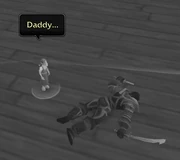 Vanessa enfant découvre la mort de son  