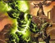 Infernal art z WoW TCG.