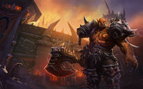 Artwork officiel de Garrosh dans Heroes of the storm