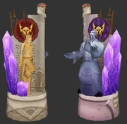 Obie strony Pomnika Poległych