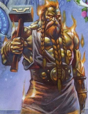 O Forjador e moldador titânico do mundo, criador dos cânions e montanhas, 