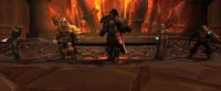 L'amiral Taylor et d'autres chefs de l'Alliance durant le siège d'Orgrimmar