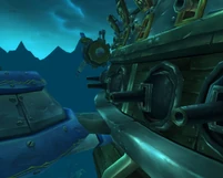 Eine Geschützreihe der Himmelsbrecher. Die Gnome haben diese Waffen gebaut.