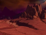 Kanion widoczny w grze