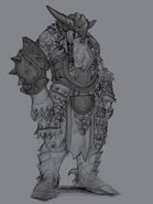 Artwork of a Vrykul from the WoW — WotLK site.