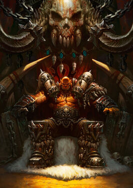 Artwork de Garrosh Chef de guerre officiel