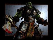 Синематик модель Тралла в Warcraft III.