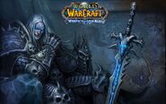 Betöltő képernyő a Wrath of the Lich King kiegészítő alatt