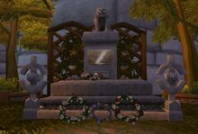 
Tiffin Ellerian Wrynn Denkmal in Sturmwind
