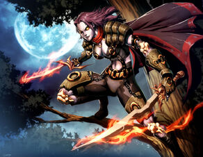 Warcraft Deathstalker Leanna by GENZOMAN