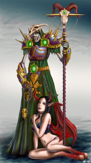 Undead Warlock WoW colored by EvilFlesh.jpg