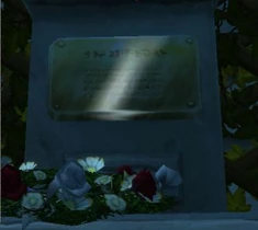  Epitafium na grobie Tiffin na cmentarzu w Stormwind