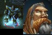 Uther dans Warcraft III