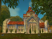 Opactwo odbudowane po Drugiej Wojnie