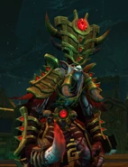 Le prophète Zul tel qu'il apparaît à Uldir